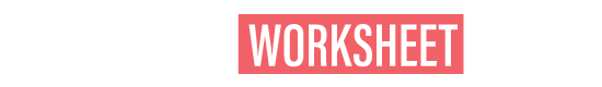 a to z worksheet hindi logo light