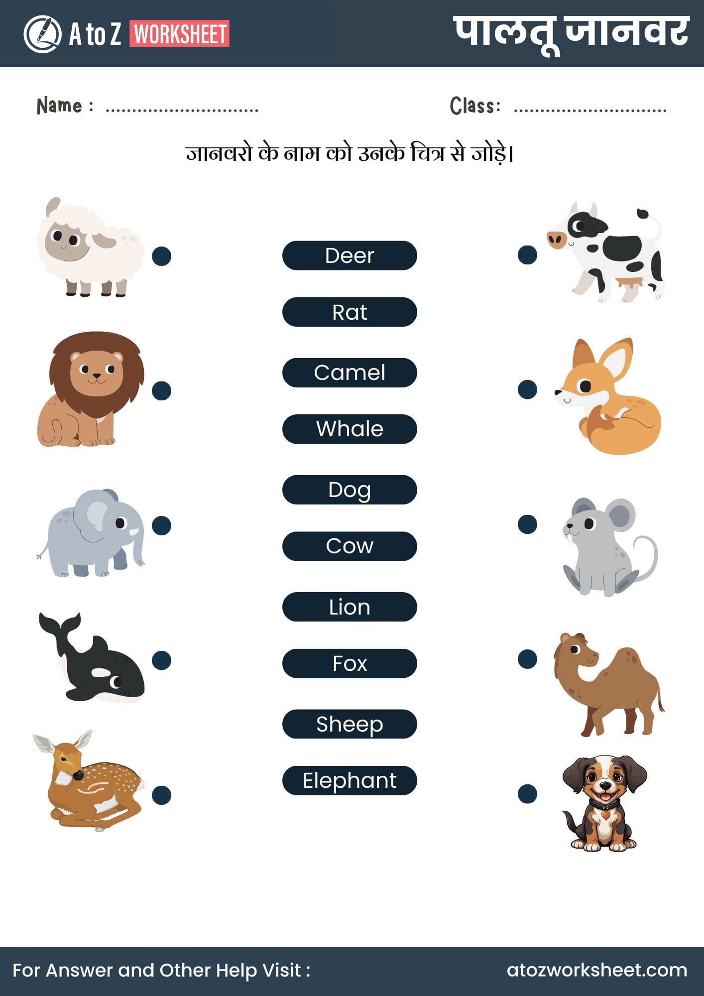 shapes name in hindi worksheet for kg and nursery